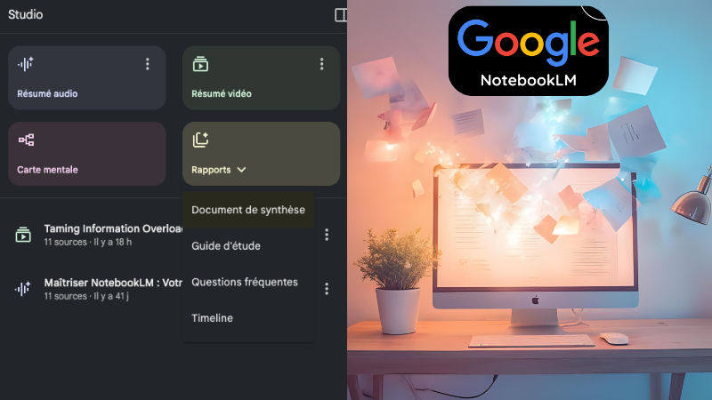 NotebookLM pour analyser des documents
